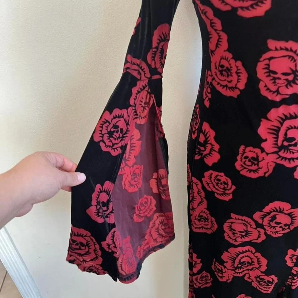 Killstar Pandoras box maxi dress size small NWT - Picture 4 of 8